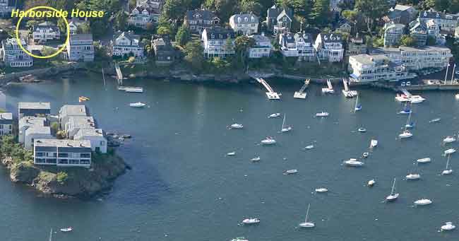 Harborside House and Marblehead Harbor